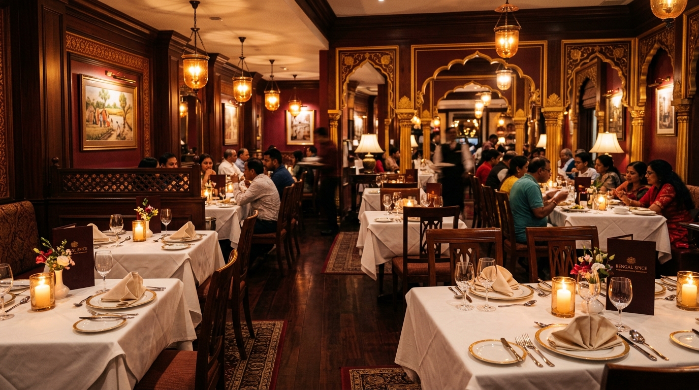 Topshe Restaurant — Homepage hero ambiance and online ordering CTA